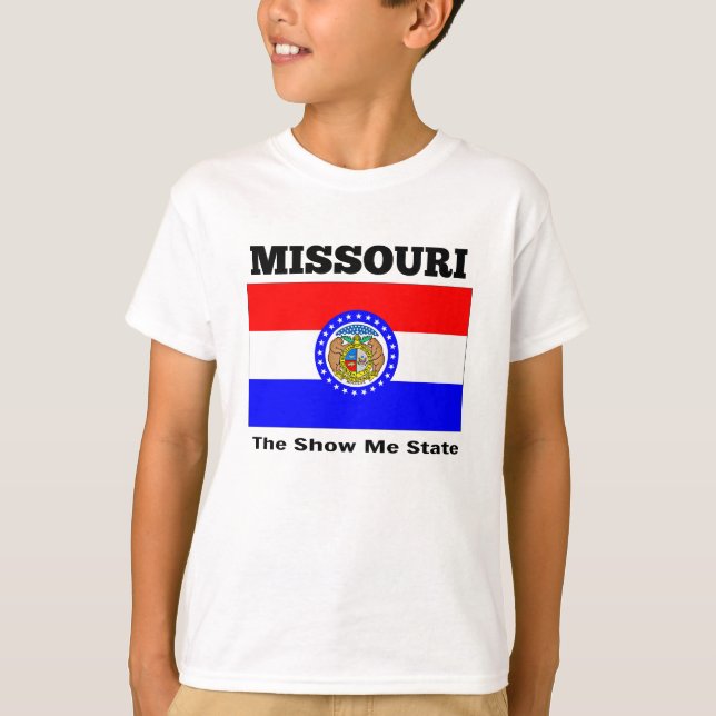 T-shirt Missouri, l'état Show Me (Devant)