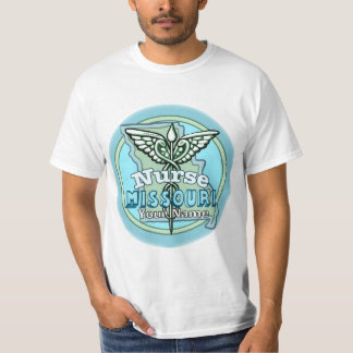 T-shirt Missouri Nurse Caduceus