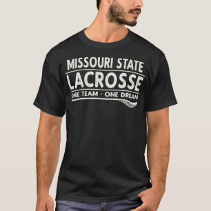 T-shirt Missouri State Lacrosse One Team One Dream