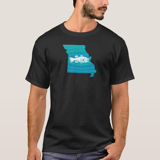 T-shirt Missouri Wave Fishing (Devant)