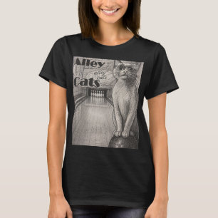 T-Shirt mit Alley Cats