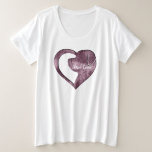 T-Shirt mit anpassbarem Newf-Kopflogo