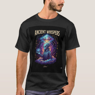 T-Shirt mit antiken Flüstern