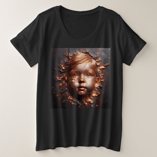 T - Shirt mit Art Expression 8 (Design vorne)