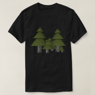T-Shirt mit Bäumen