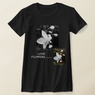 T - Shirt mit Blume für Naturliebhaber