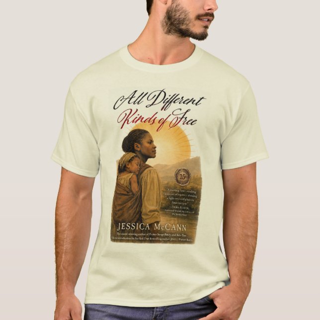 T-Shirt mit Buchcover (Vorderseite)