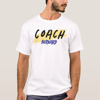 T - Shirt mit Coachname, Geschenk für den Coach