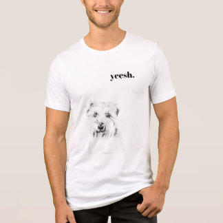 T-Shirt mit Dash dem Hund Tri-Blend Shirt