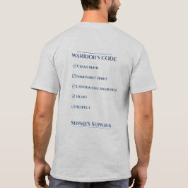T-Shirt mit dem Kriegerkodex
