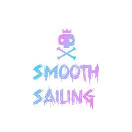 T - Shirt mit dem Text "sanftes Segeln"