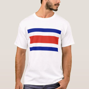 T Shirt mit der Flagge Costa Ricas