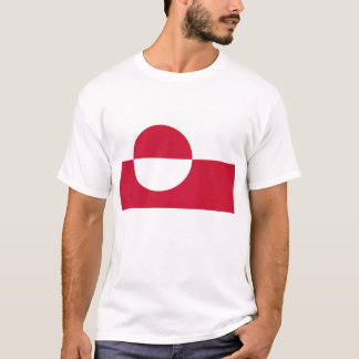 T Shirt mit der Flagge Grönlands