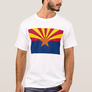 T Shirt mit der Flagge von Arizona Staat USA