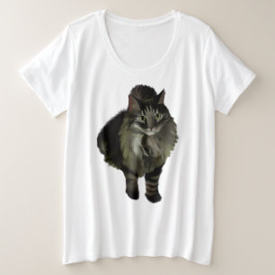T-Shirt mit der Plus-Größe für Frauen