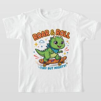 T-Shirt mit Dinosaurier-Design