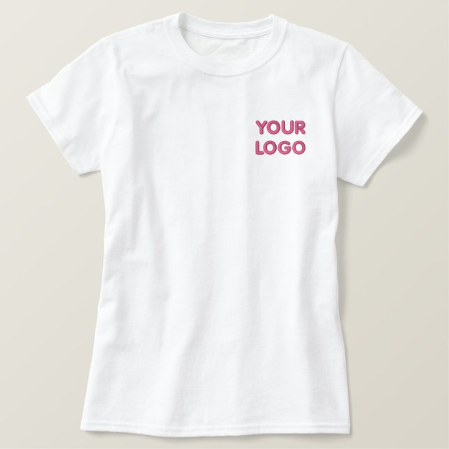 T - Shirt mit eigenem Logo oder Textname (Design vorne)