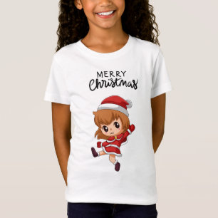 T - Shirt mit einem kleinen Mädchen - Perfekt für