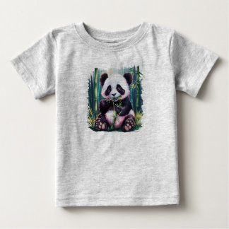 T - Shirt mit einem niedlichen und spielerischen B