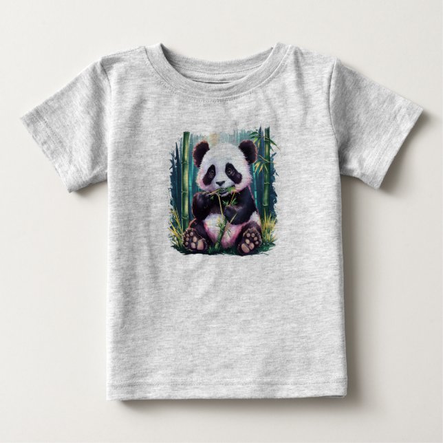 T - Shirt mit einem niedlichen und spielerischen B (Vorderseite)