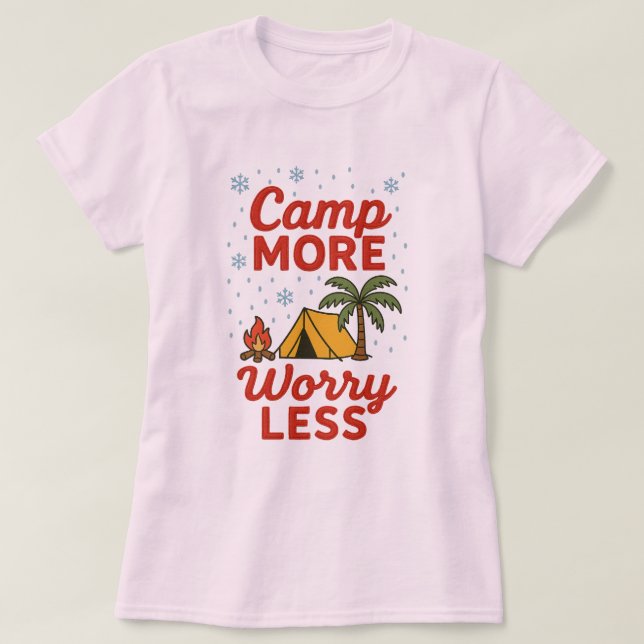 T - Shirt mit entspannter Baumwolle (Design vorne)