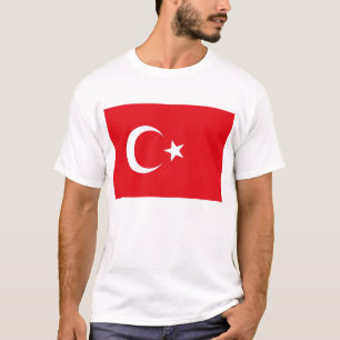 T-Shirt mit Flagge von der Türkei