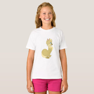 T - Shirt mit Gelbkatze