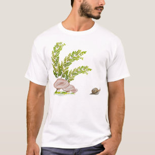 T - Shirt mit gemütlichem Waldpilz und niedlicher