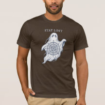 T-Shirt mit Grafik 'Verirre dich' Kompass Geist Fe