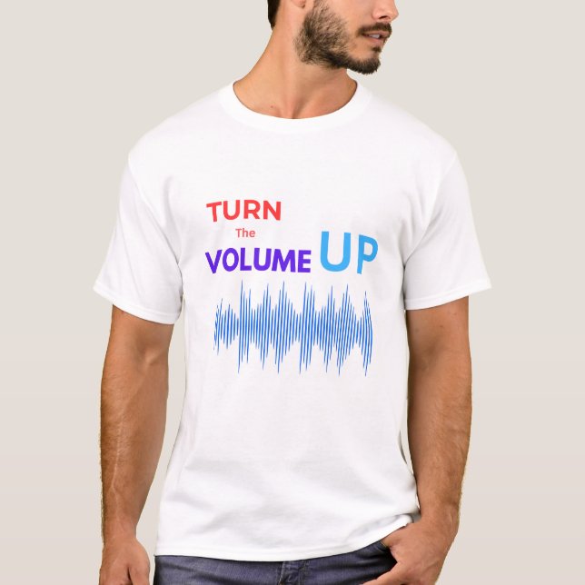 T-Shirt mit halbem Ärmel und Design (Vorderseite)