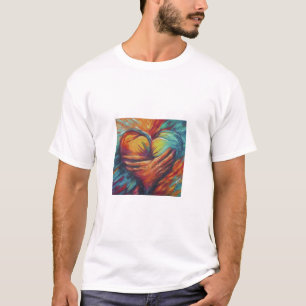 T - Shirt mit "Hearty Hugs"