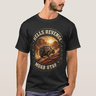 T-Shirt mit Hell's Revenge 4x4 Trail-Abzeichen