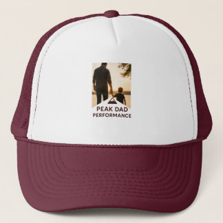 T-Shirt mit Höchstleistung Papa Lustiges Vatertags Truckerkappe