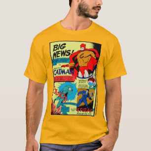 T-Shirt mit Holyoke-Comics-Werbung aus den 1940er