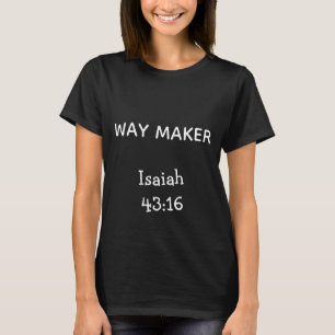 T-Shirt mit individuellem Bibelvers