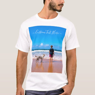 T-Shirt mit individuellem Foto und Text - Geschenk