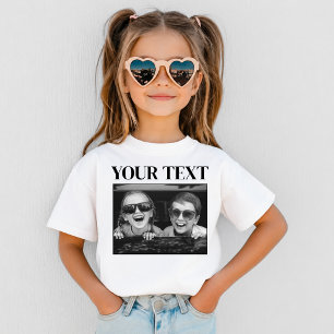 T-Shirt mit individuellem Foto und Text, personali