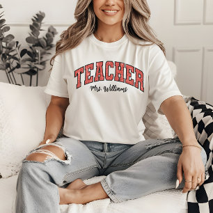 T-Shirt mit individuellem Namen als Dankeschön für