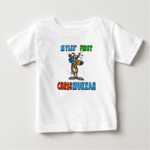 T-Shirt mit individuellem Namen für Baby zum erste