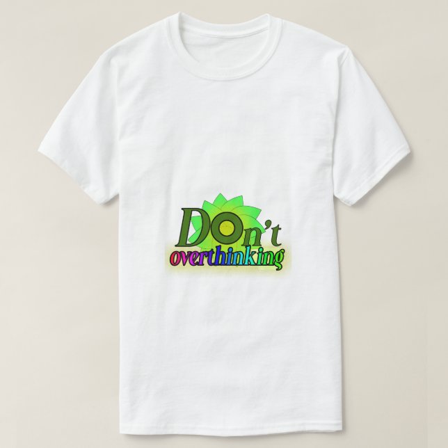 T-Shirt mit individuellem Textdruck (Design vorne)