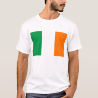 T Shirt mit irischer Flagge