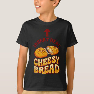T-Shirt mit Käsebrot lustiger Pizza-Liebhaber