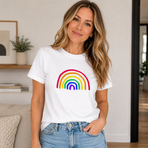 T-Shirt mit Kinderkunst   Hochgeladene Zeichnung a