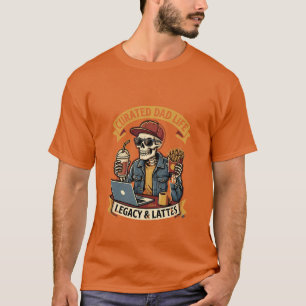 T-Shirt mit kuratiertem Dad-Leben