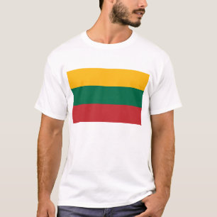 T Shirt mit litauischer Flagge