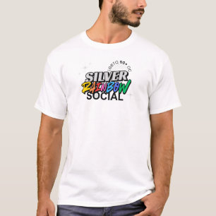 T-Shirt mit Logo der Silver Rainbow Social Gruppe