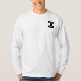 T-Shirt mit Logos für Männer mit langer Schlange
