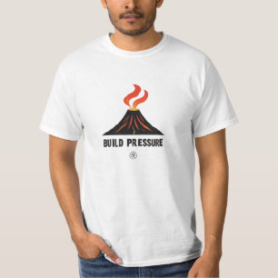 T-Shirt 'Mit Macht ausbrechen - Vulkan-Motivation'