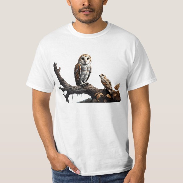T - Shirt mit Niedlichem Stallhühnchen und Baby (Vorderseite)