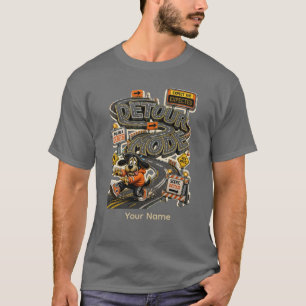 T-Shirt mit personalisiertem lustigem Buchliebhabe